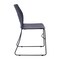 Flash Furniture Navy Plastic Stack Chair with Steel Sled Base RUT-NC499A-NAVY-GG - alternate 5